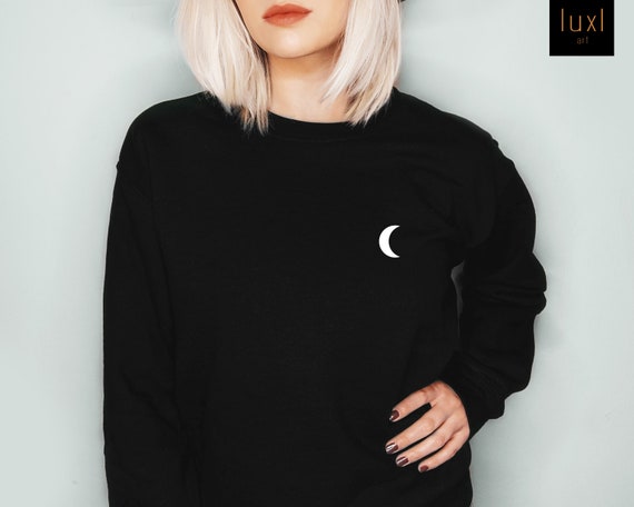crescent moon sweater