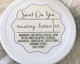 Natural Hair Products, Black Hair Care, Twisting Hair Butter, Hair Butter