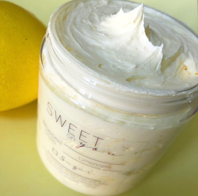 Limoncello Sugar Whipped Soap Fluffy Whip Emulsified Scrub Lemon Sugar Crush Whipped Soap Bath And Body Skincare Moisturizer Soap