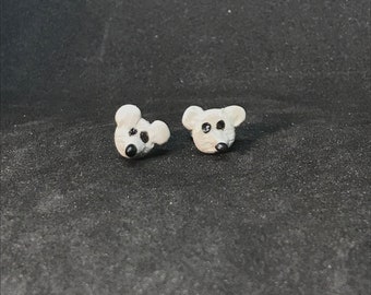 Mouse Earrings - Mice Earrings - Mouse Studs - Mice Studs - Rat Earrings - Rats Earrings - Rat Studs - Cute Baby Mouse Earrings