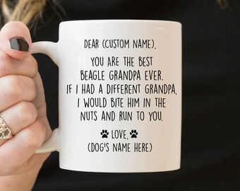 Download Beagle Grandpa Etsy