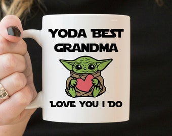 Download Yoda Best Grandma Etsy