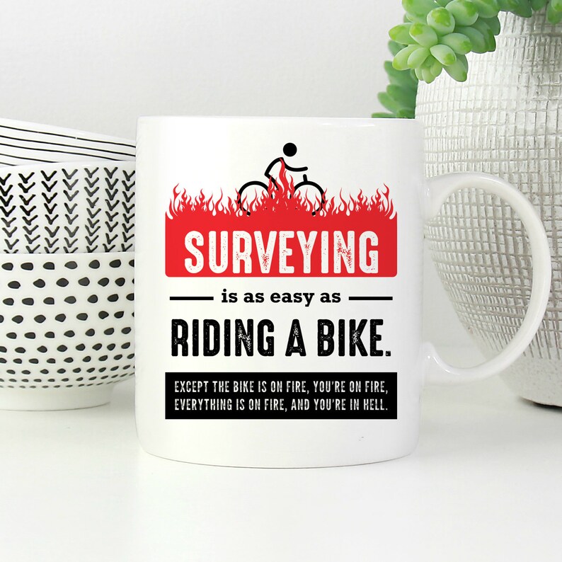 Surveyor Gift Surveyor Mug Land Surveyor Christmas Gift Etsy - image 0