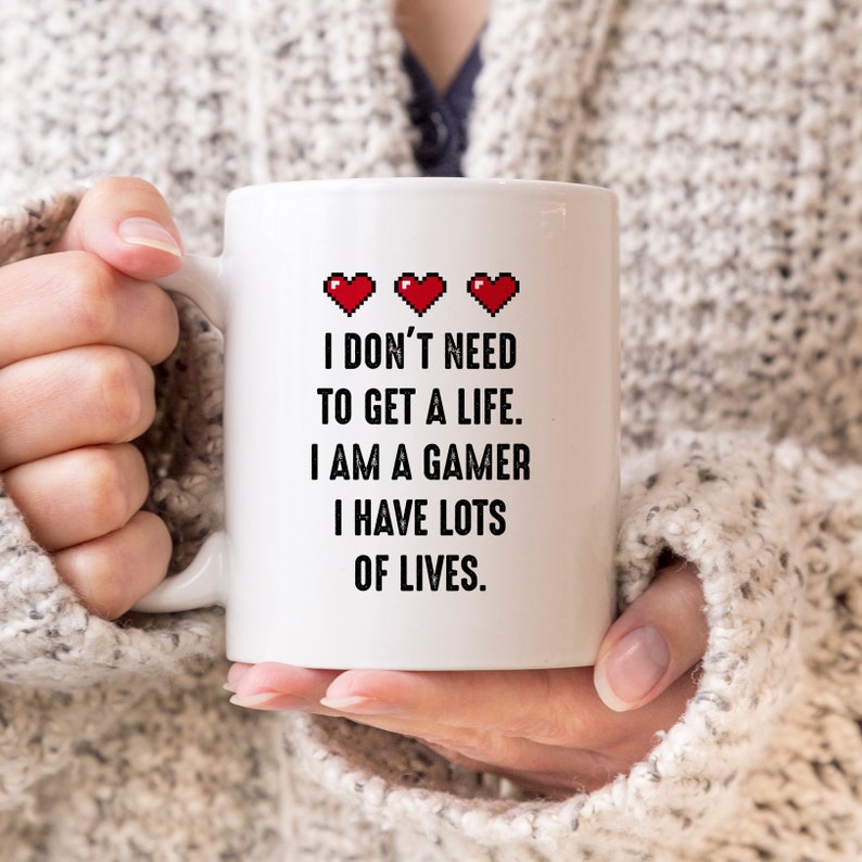 Gamer Gifts Funny Gamer Mug Gamer Coffee Mug Gaming Mug For Etsy - image 0
