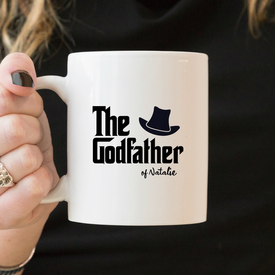 Personalized Godfather Mug Godfather Proposal Gift Etsy