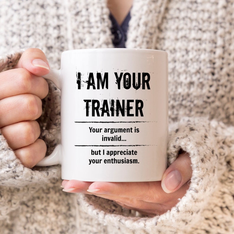 Personal Trainer Gifts Personal Trainer Coffee Mug Trainer Etsy