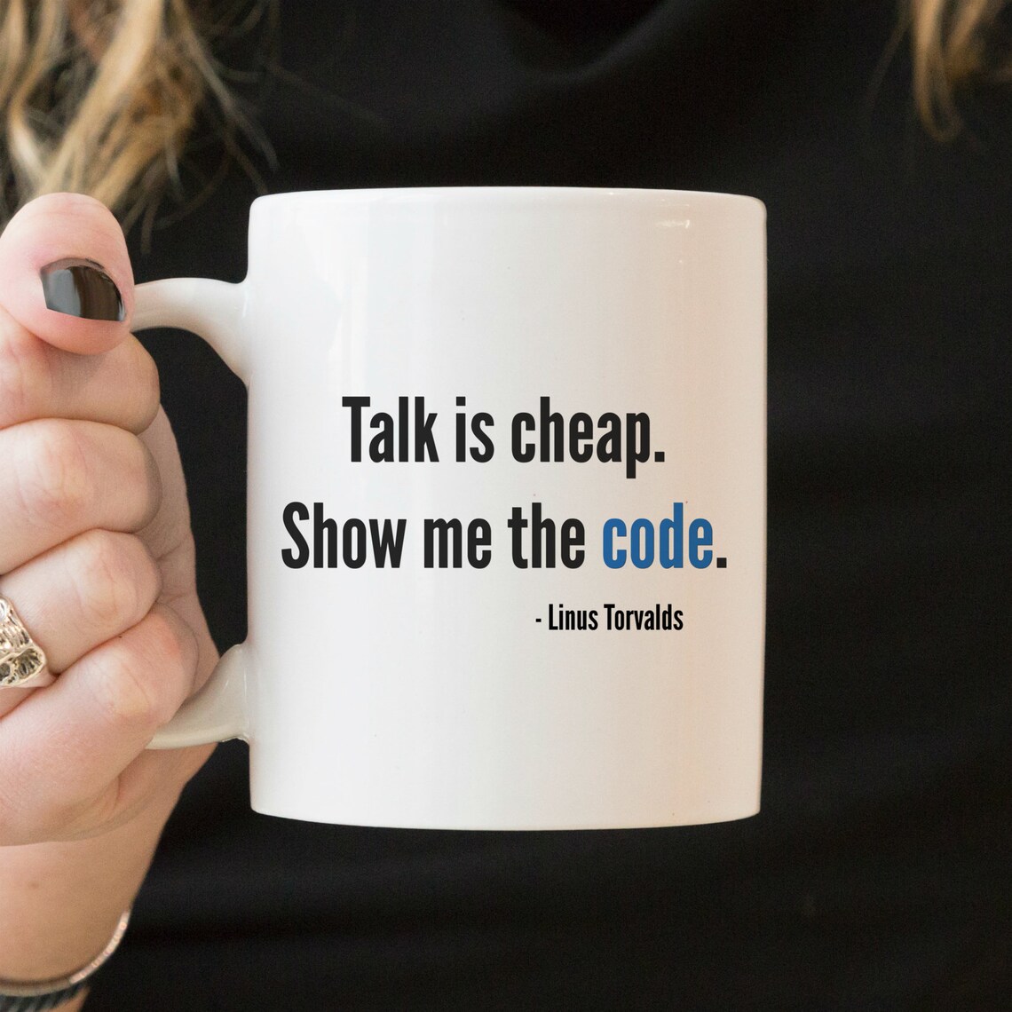Funny Programmer Mug Software Engineer Gifts Linus Torvalds Etsy