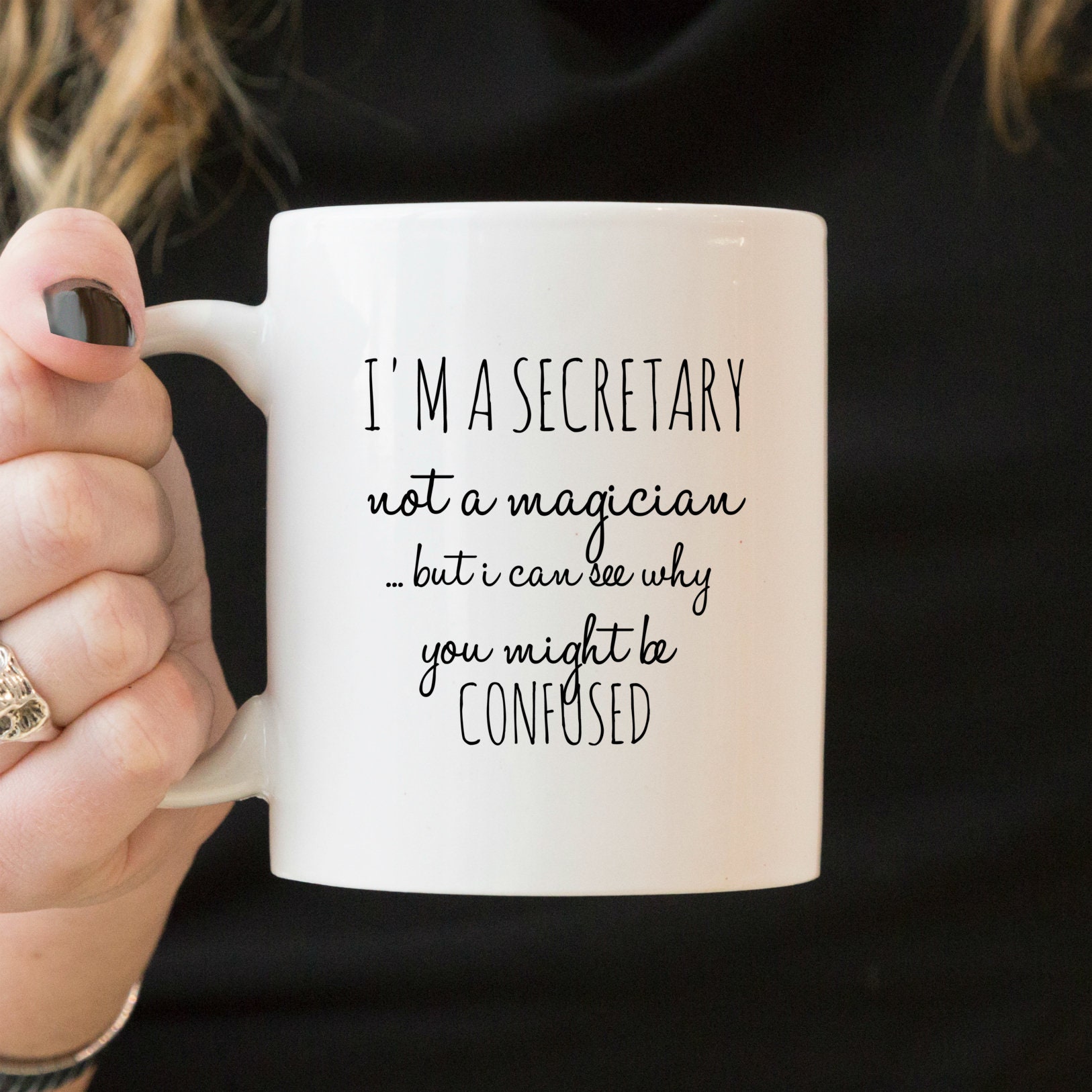 Funny Secretary Gift Funny Secretary Mug Front Office Mug Etsy