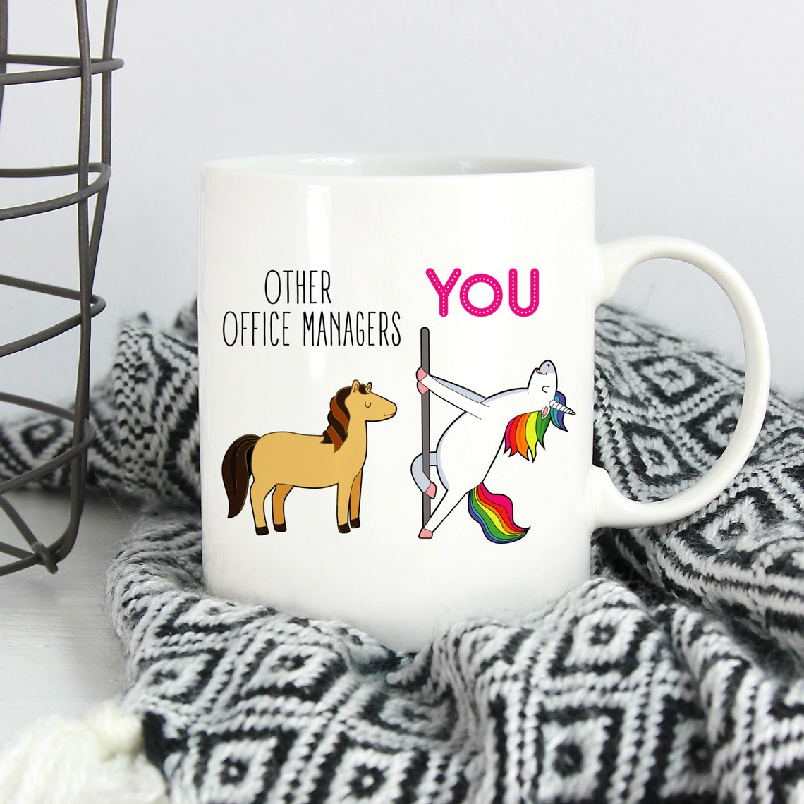 Office manager Gift Funny Office manager Mug Office manager Etsy