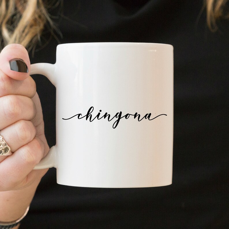 Chingona Mug, Chingona Gift, Classy Pero Chingona Mug, Classy Pero Chingona Gift, Mexicana Mug, Mexicana Gift, Latina Mug, Latina Gift image 1