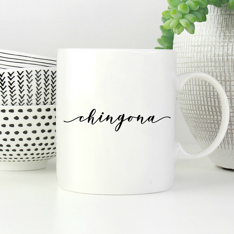 Chingona Mug, Chingona Gift, Classy Pero Chingona Mug, Classy Pero Chingona Gift, Mexicana Mug, Mexicana Gift, Latina Mug, Latina Gift image 3