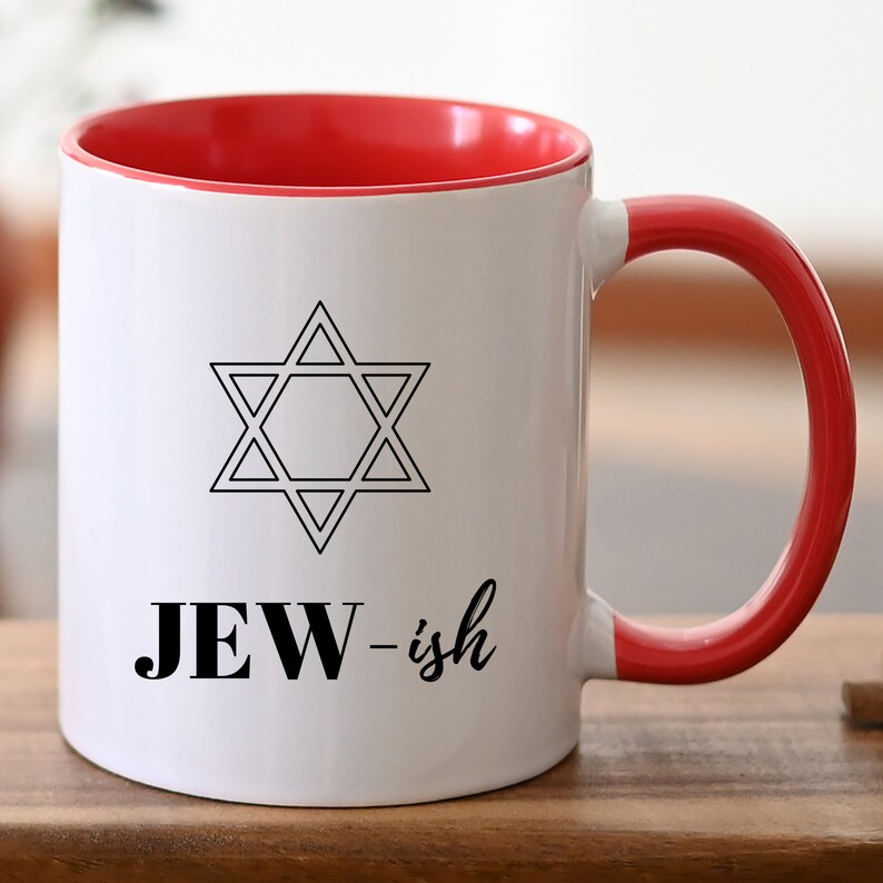 Hebrew Mug Jewish Coffee Mug Hanukkah Gift Ideas Happy Etsy