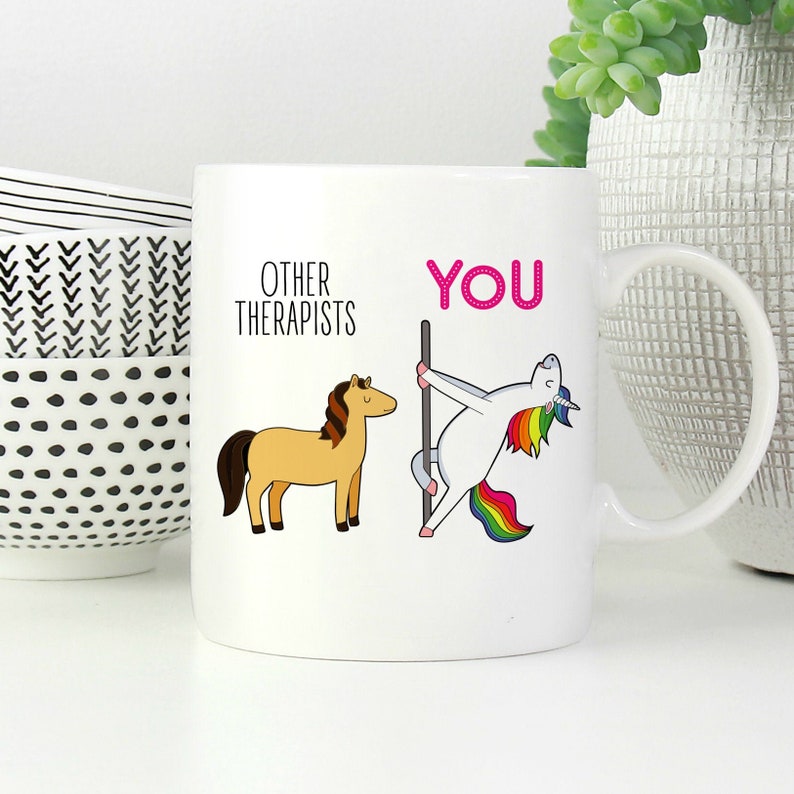 Funny Therapist Gifts Therapist Thank You Gift Best Etsy