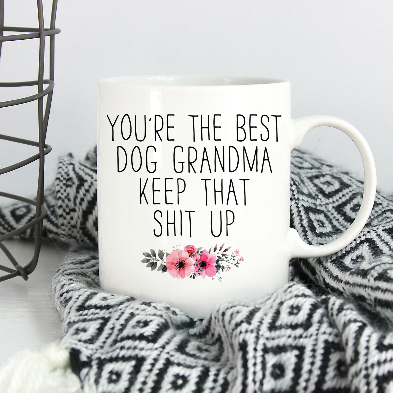 Dog Grandma Mug Dog Grandma Gift Funny Grandma Dog Mug Etsy