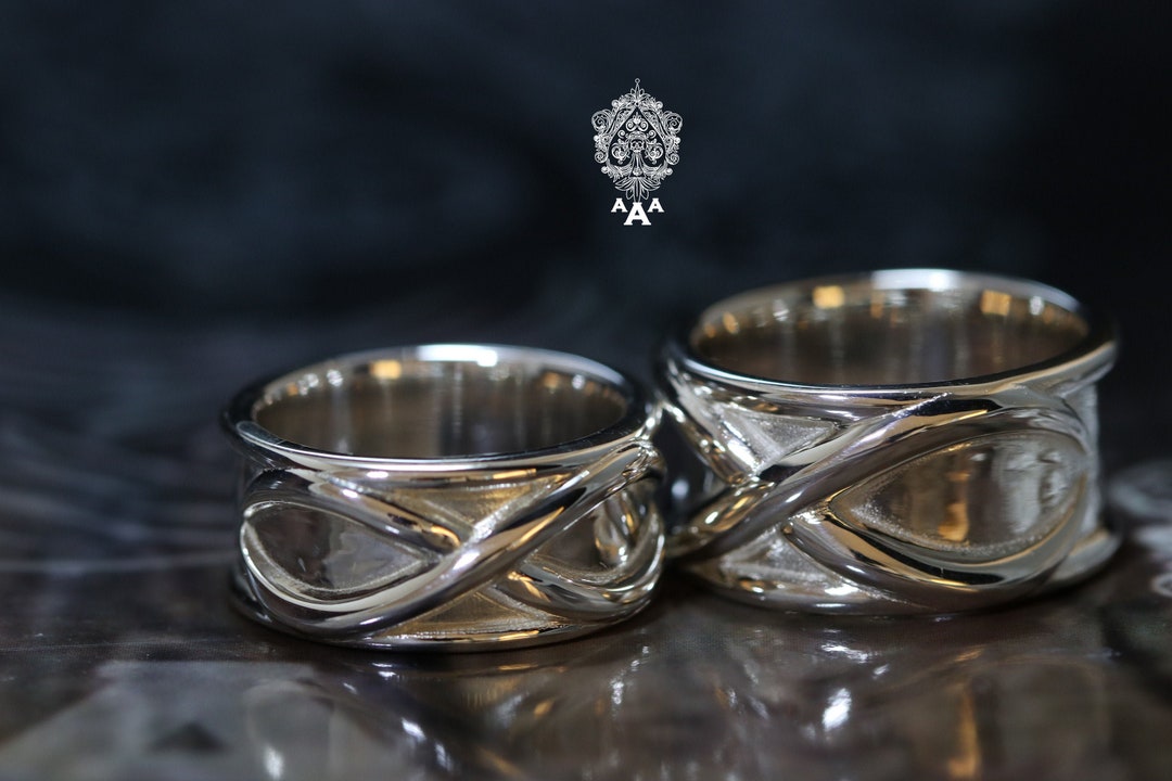 Alianzas Plata Anillos De Compromiso Dragon Ball Anillo Goku