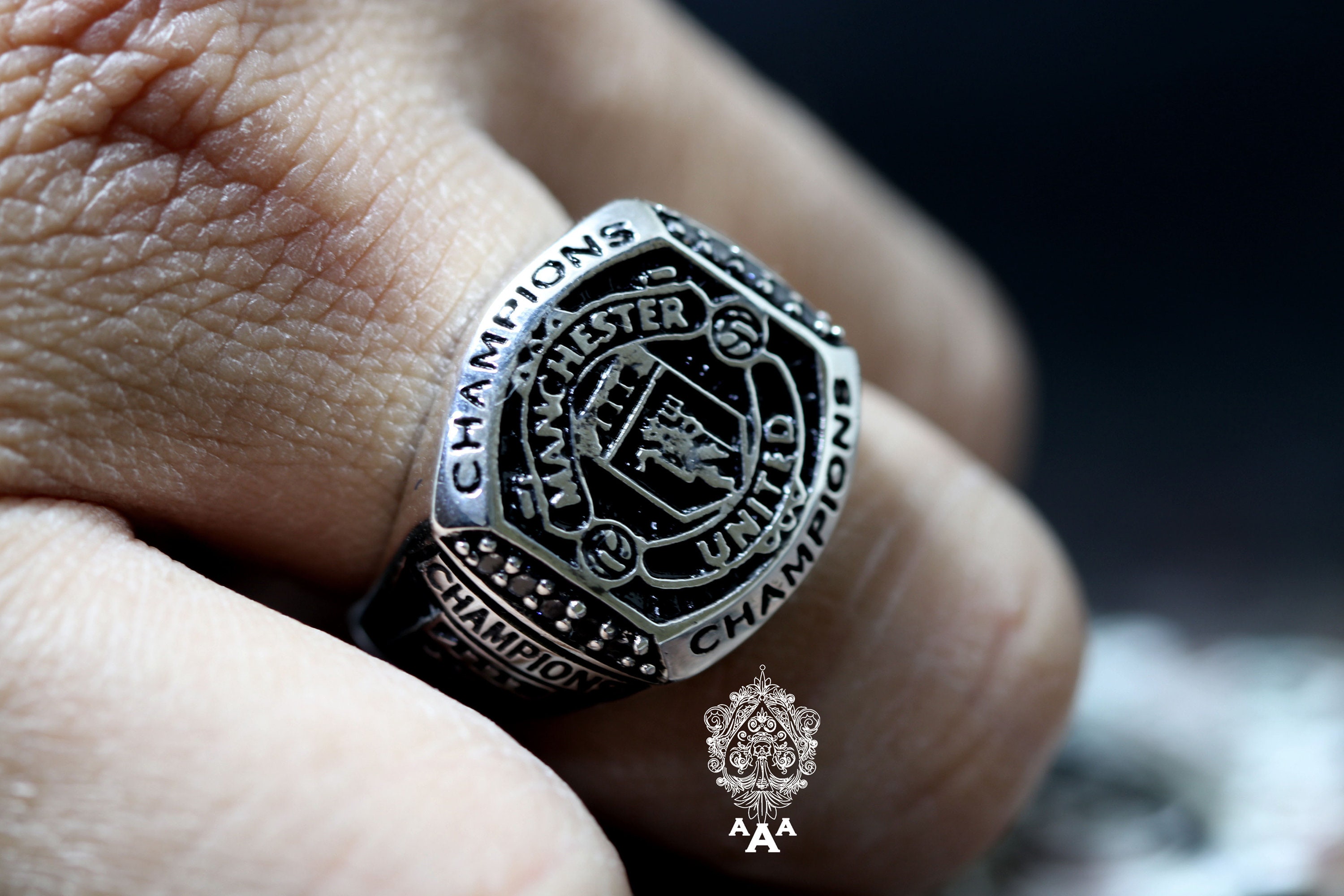 Manchester United Men Ring 3D model 3D printable | CGTrader