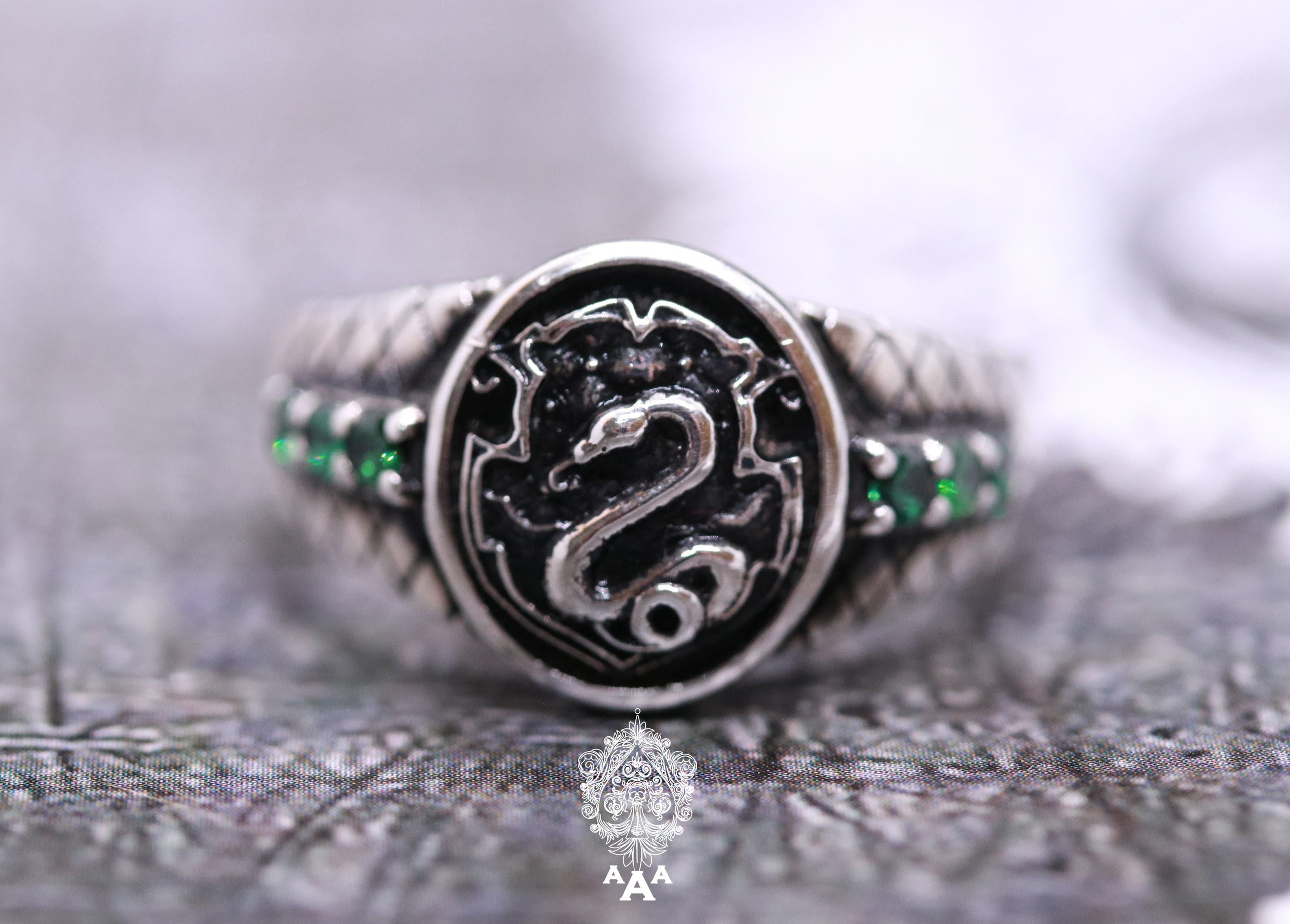 Harry Potter Slytherin Draco Malfoy Ring Amazon Slytherin Draco