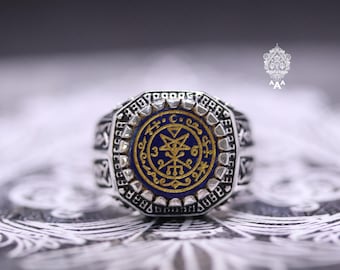 Lilith Talisman Lapis Lazuli Silver Ring Lilith Talisman Ring Lapis Lazuli Ring Silver Ring Silver 925
