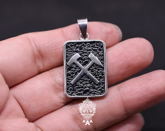 Hephaestus Pendant Silver Hephaestus Pendant Silver 925 Hephaestus God of Artisans