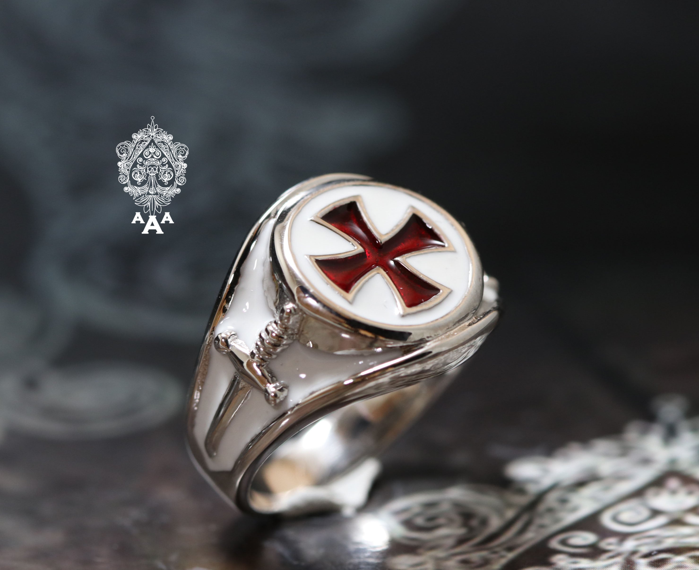 Templar cross ring deals