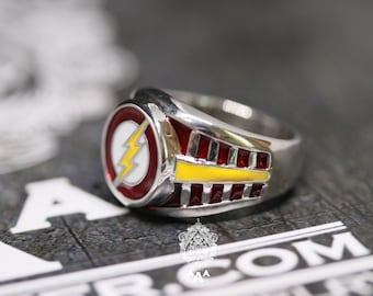 Flash Ring Silver 925 Enamel Color The Flash