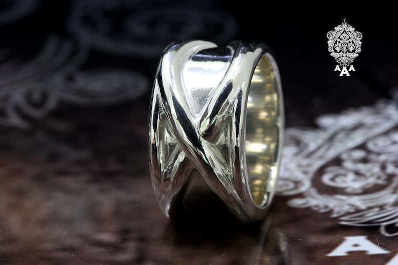 Bague heure Goku Dragonball, bague heure noire Goku, argent sterling 925 noir. image 4