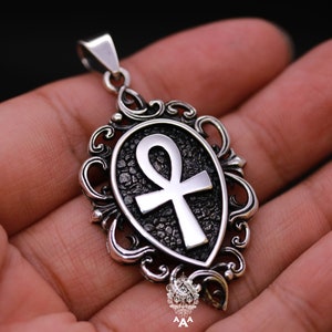 ANKH Anhänger Silber Anhänger Ankh ägyptische Siegel Silber Ankh Anhänger