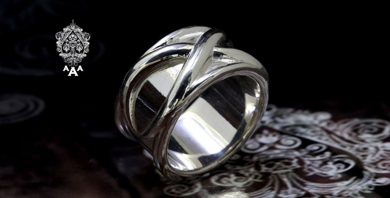 Bague heure Goku Dragonball, bague heure noire Goku, argent sterling 925 noir. image 1