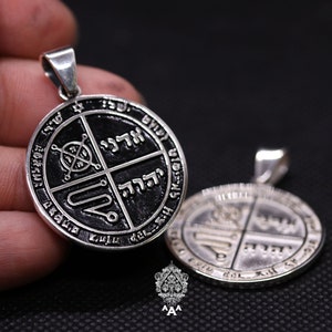 Third Pentacle of Jupiter Silver Pendant The Moonlight Mysteries 3rd Pentacle of Jupiter
