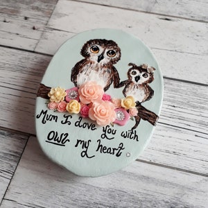 Mum On Pebble Love You For Ever Figurine