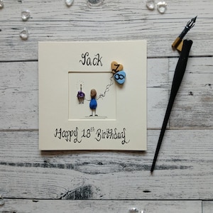 Carte d'anniversaire pour lui, Carte pour fils, Carte pour frère, Pour neveu, Carte pour 18 ans personnalisée pour homme