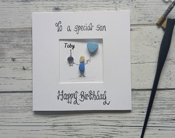 Son birthday card, Personalised birthday card, Card for son, Amazing son card, Card for him