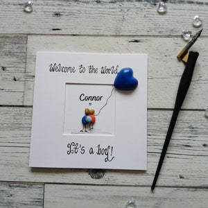 Carte de naissance, Carte de nouveau-né, Carte de naissance, Carte de bébé personnalisée, Carte de bienvenue dans le monde, Carte de bébé garçon