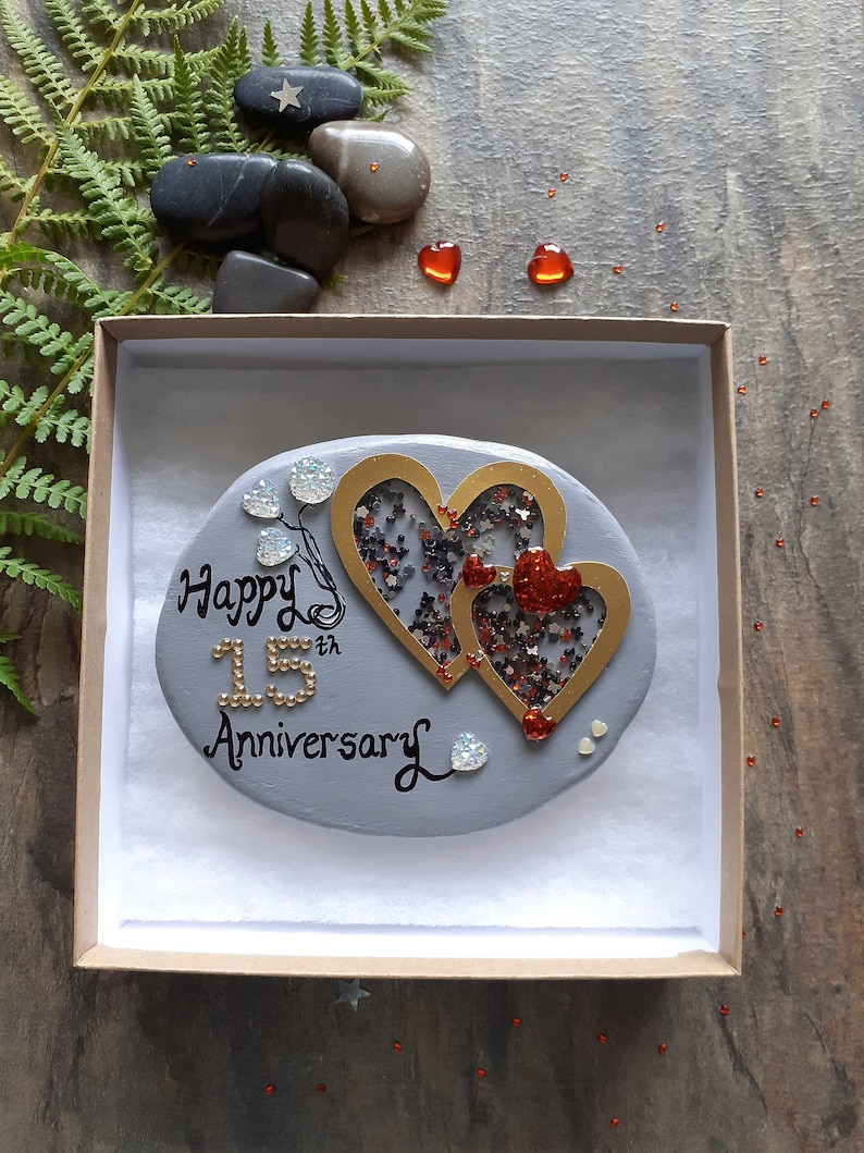 15th Wedding Anniversary Gift Crystal Wedding Anniversary Etsy