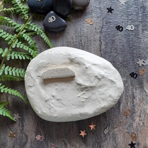 Anniversary gift for wife, For husband, Love token for partner, I be lost without you gift, Love pebble image 6
