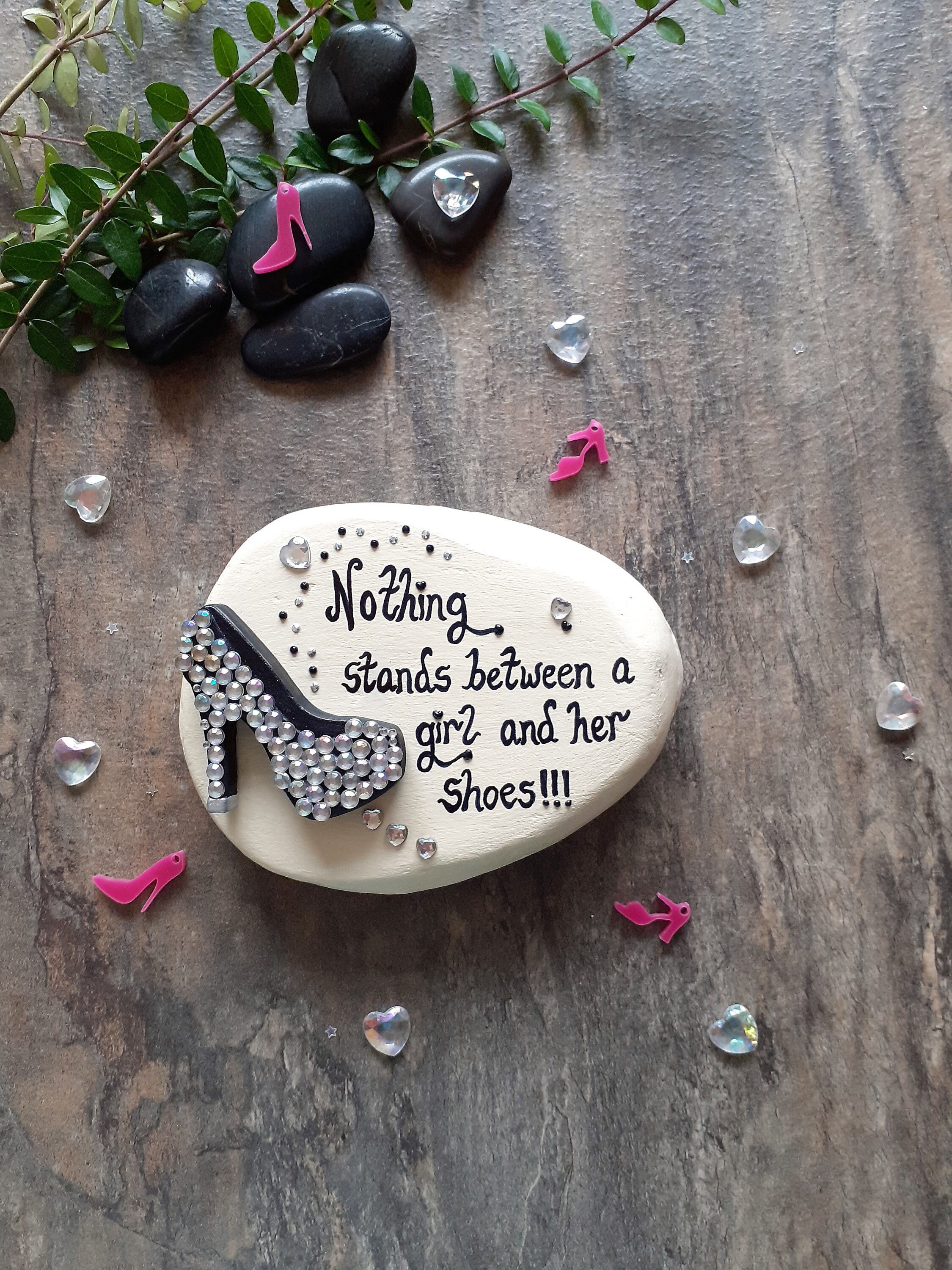 Shoe Lover Keepsake Pebble Gift for Women Shoe Addict Shoe Etsy UK