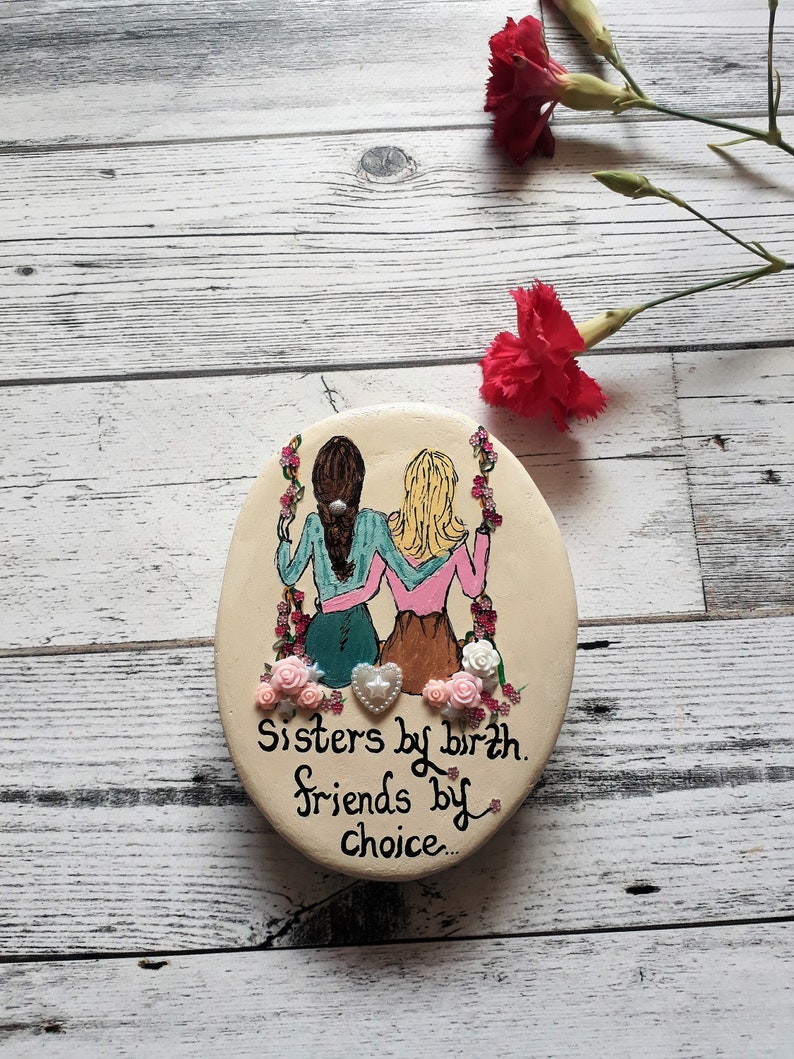 Sister keepsake pebble gift for sister best sister present. Etsy