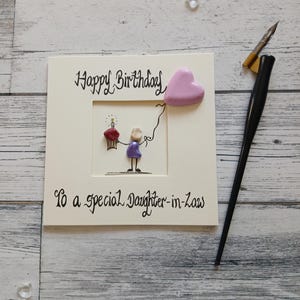 Carte d'anniversaire pour belle-fille, anniversaire spécial belle-fille, carte pour elle