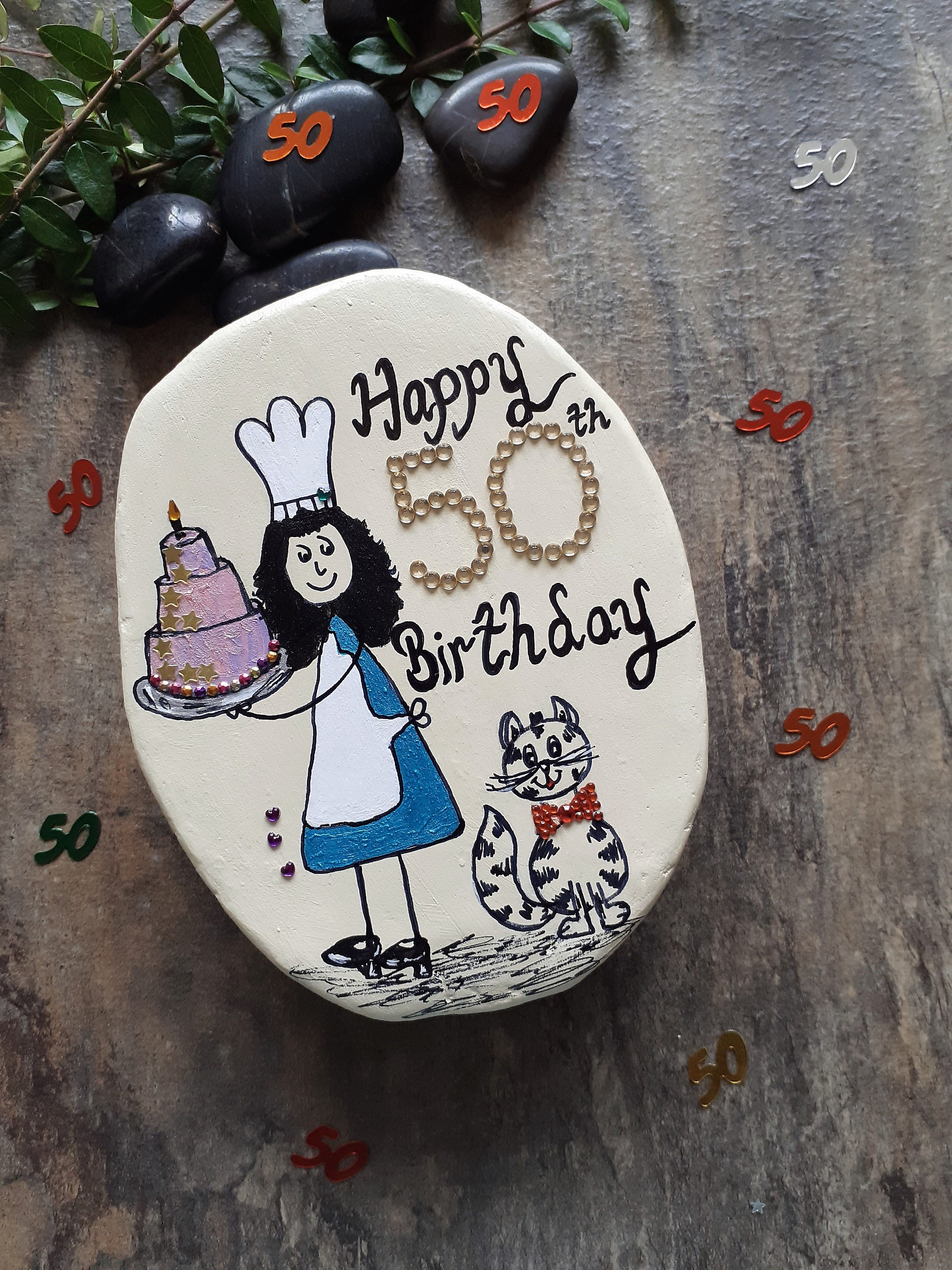50th Birthday Keepsake Gift 50th Birthday Gift for Her Etsy UK