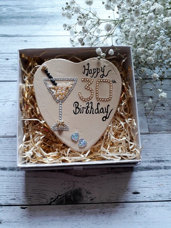 30th Birthday Gift For Her Happy 30th Gifts Gift For Sister Etsy