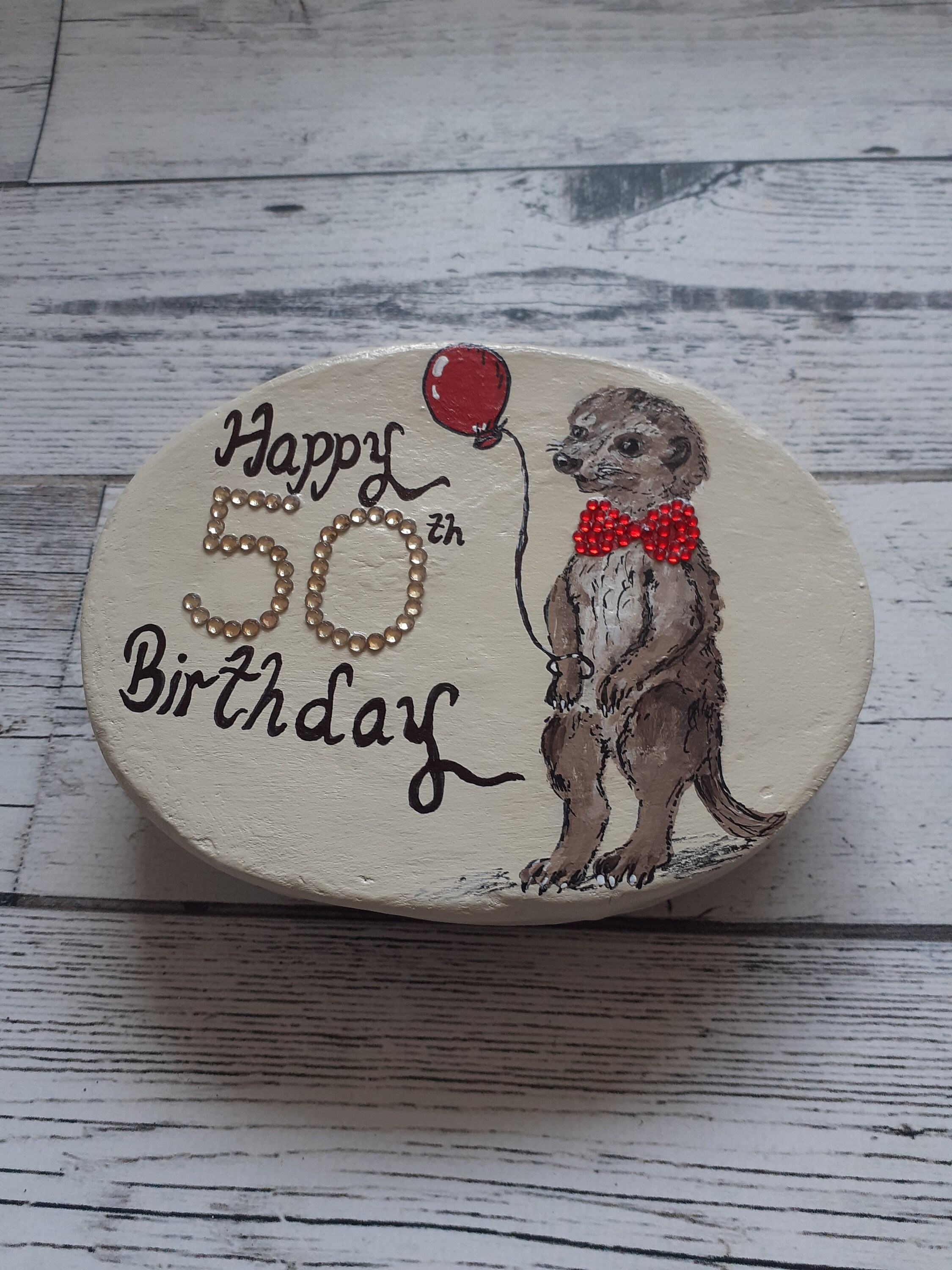 50th birthday gifts for women happy 50th birthday keepsake  Etsy