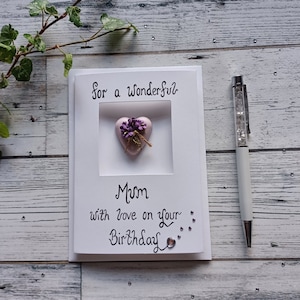 Carte d'anniversaire de maman, carte d'anniversaire pour maman, carte de merveilleuse maman, carte d'anniversaire spéciale de maman, carte d'anniversaire de fleurs