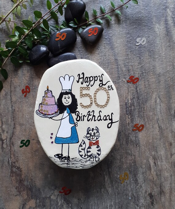 50th Birthday Keepsake Gift 50th Birthday Gift for Her Etsy UK