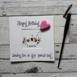 Carte d'anniversaire pour elle, carte d'anniversaire personnalisée, carte d'anniversaire de maman, carte pour nièce, soeur, ami, cousin