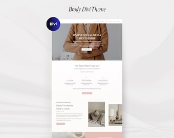 Brody Divi Child Theme: Custom WordPress Template for Coaches