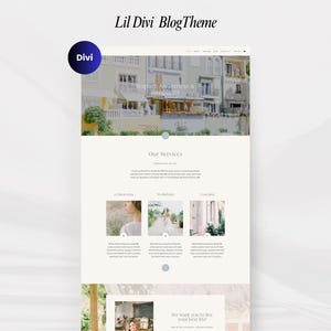 Divi Child Theme - Lil | Divi Layouts | Divi WordPress Theme | Divi website template | WordPress Theme | Blue Pink theme | Divi Blog Theme