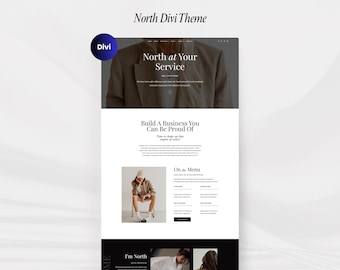 North Diviテーマ：コーチ向けWordPressウェブサイトテンプレート