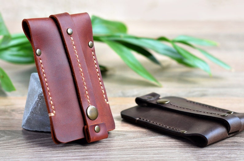 Personalized Leather Key Holder Men Handmade Distressed Etsy