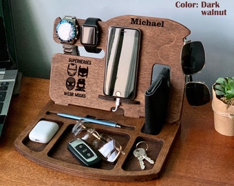 Mens Dresser Caddy Etsy