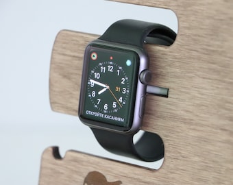 Add-on: Apple iWatch charging socket for all ours Docking stations, Phone stands, and charging organizers